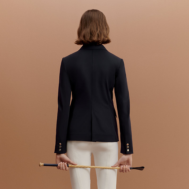 シンプルに着こなす【HERMES】ジャケットdetails equestres シンプルでお洒落☆】HERMES ジャケット Details Equestres